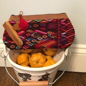 Nena clutch! Get full huipil while available! New!